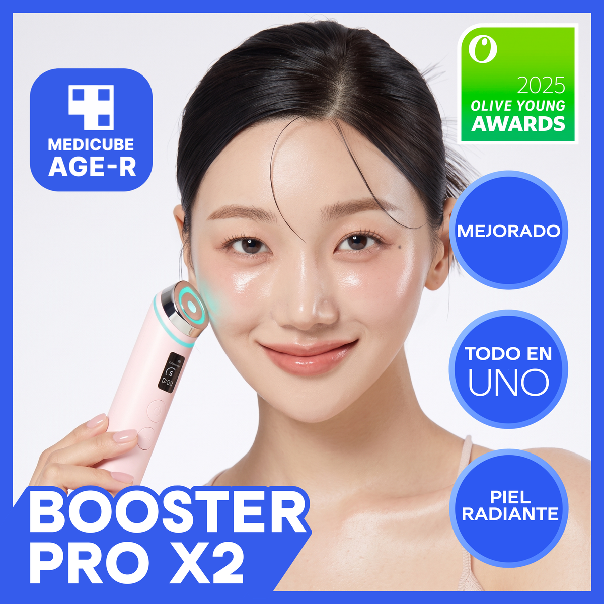 AGE-R Booster Pro X2 Pink