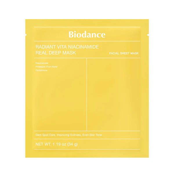Radiant Vita Niacinamide Real Deep Mask | Mascarilla despigmentante