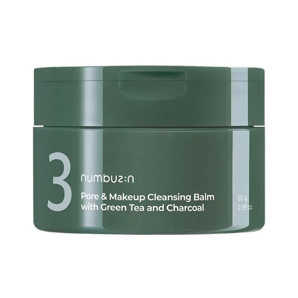 NUMBUZIN-No.3-Pore-_-Makeup-Cleansing-Balm-with-Green-Tea-and-Charcoal-The-Happy-Face.webp