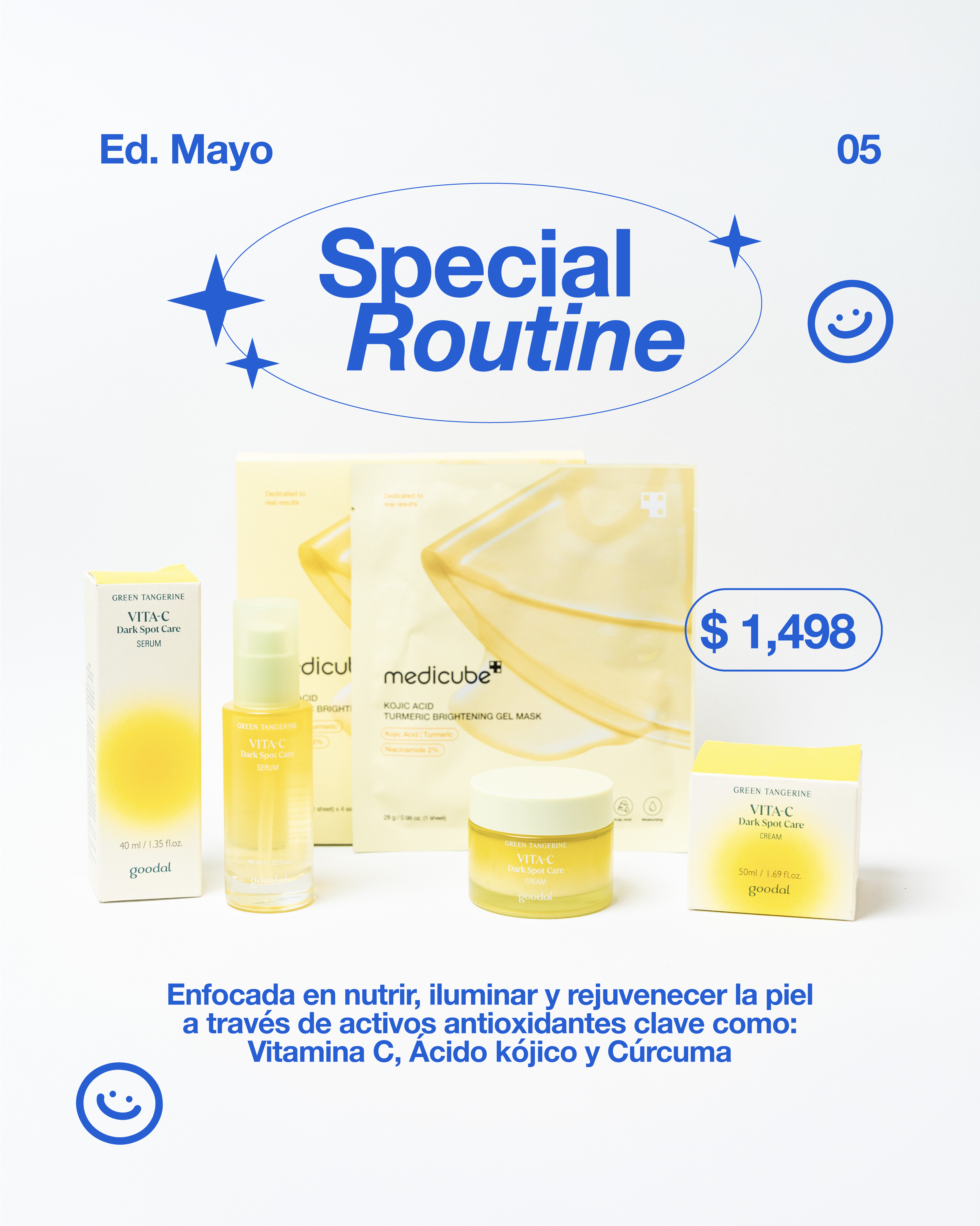 Rutina para nutrir e iluminar