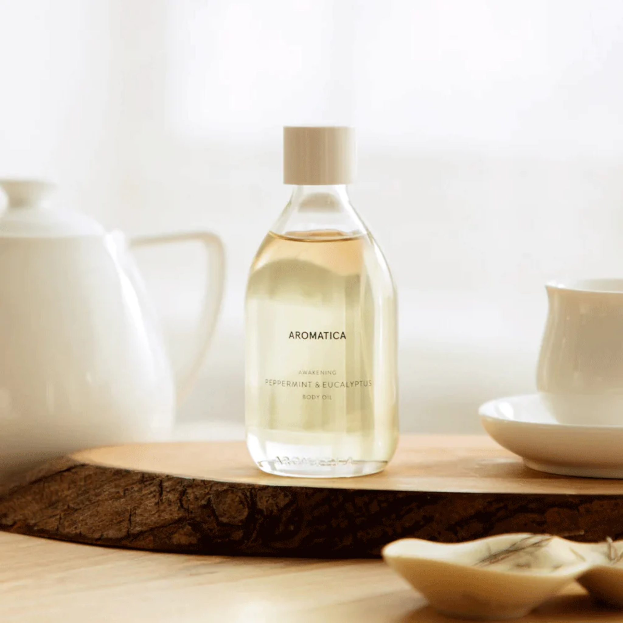 Awakening Body Oil Peppermint & Eucalyptus | Aceite corporal de menta y eucalipto